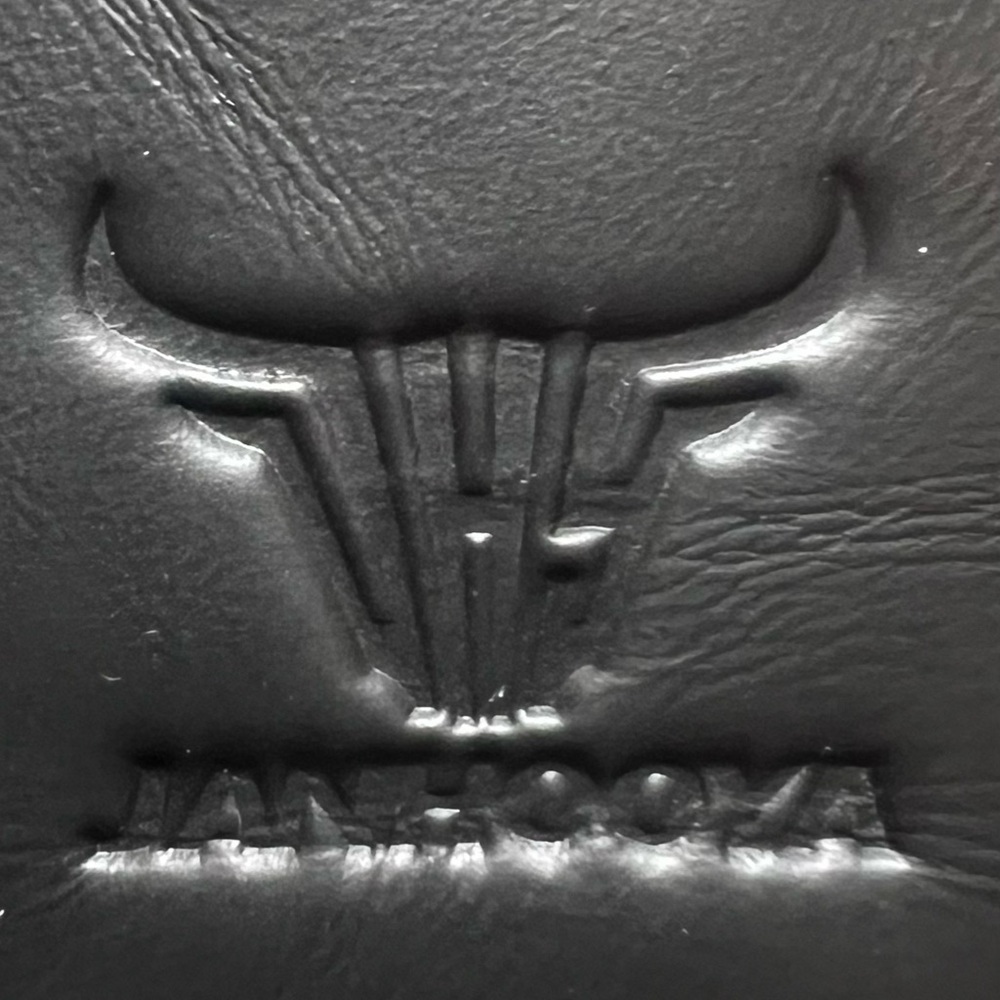 3/$35 Black Leather Wallet with Chain - Picture 8 of 16